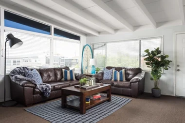 Men's Surfside Living Room View