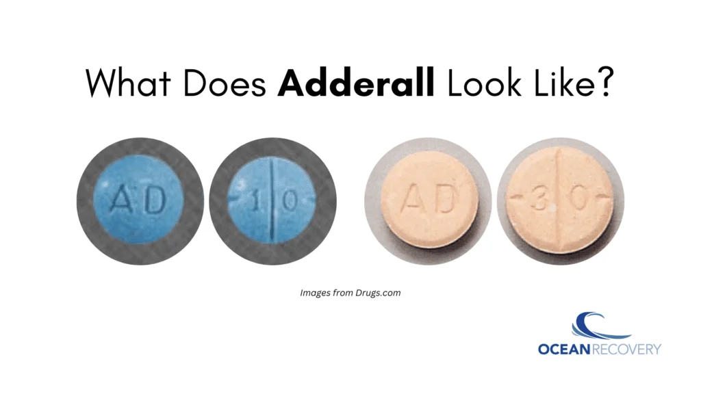 characteristics of adderall