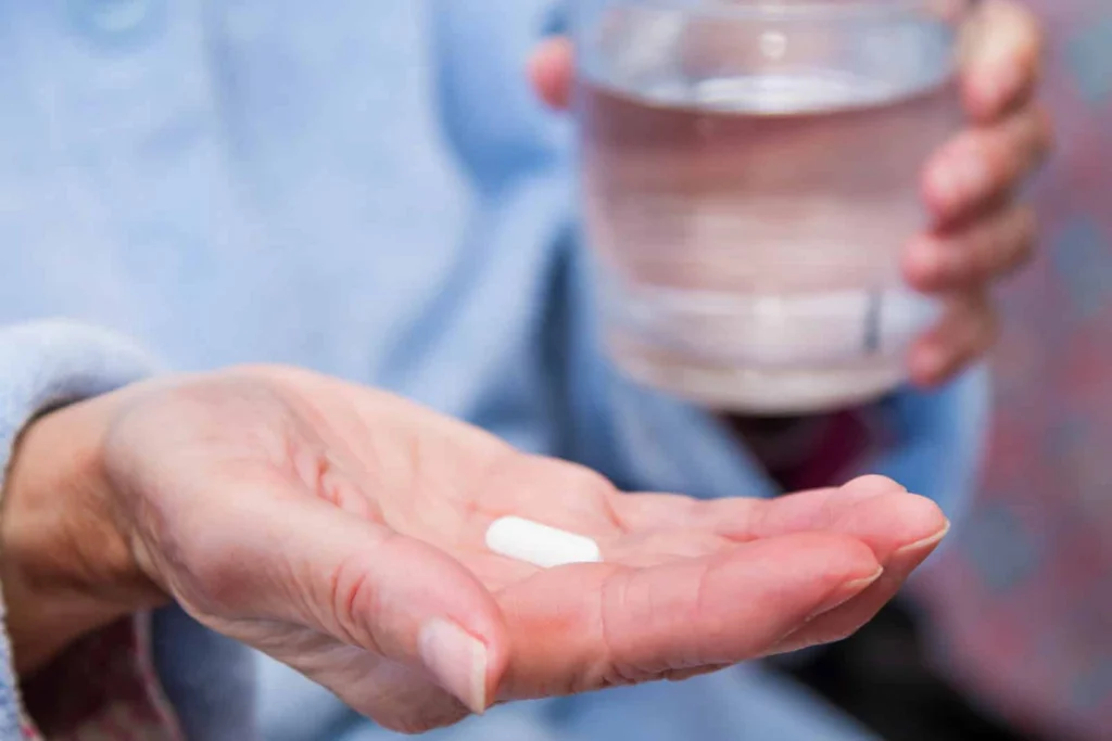 Person holding an alternative medication to Adderall