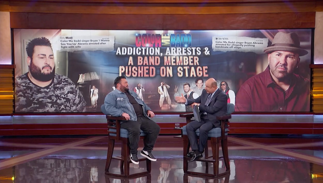 Dr. Phil Show with Color Me Badd's, Bryan Abrams Ocean Recovery