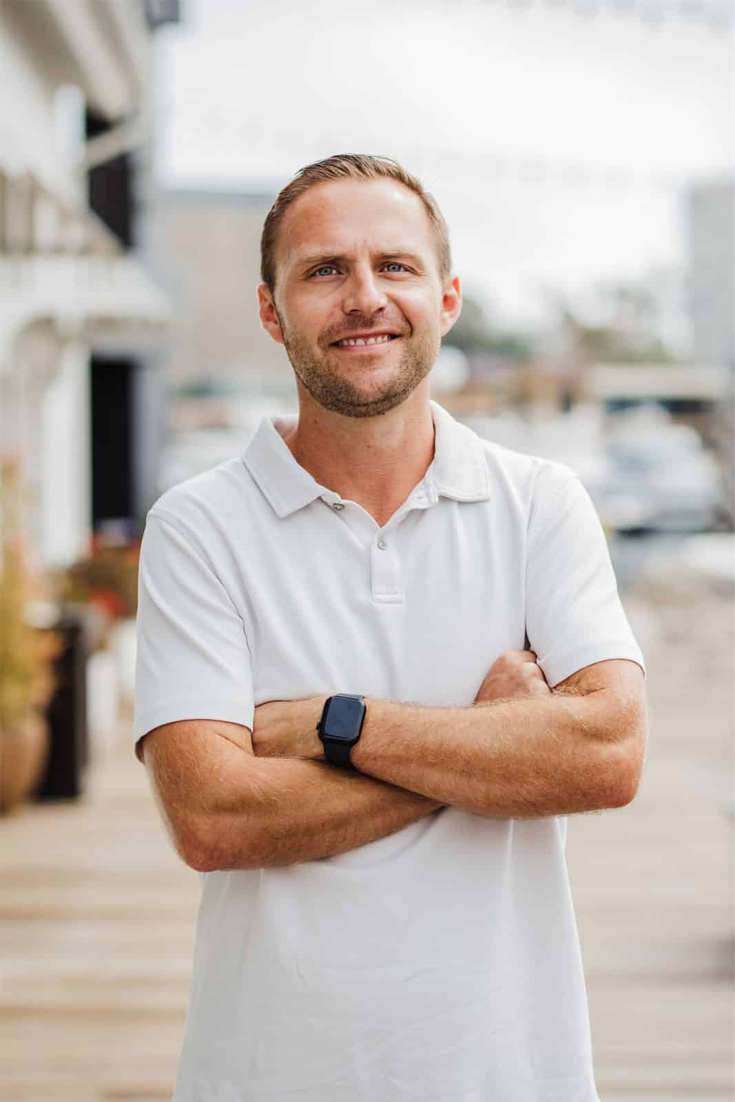 Matthew Pentkowski, LAADC, Ocean Recovery Executive Director, smiling portrait