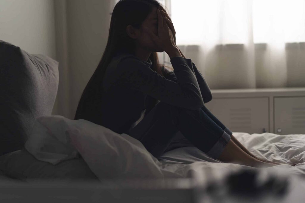 Person showing signs of oxycodone overdose
