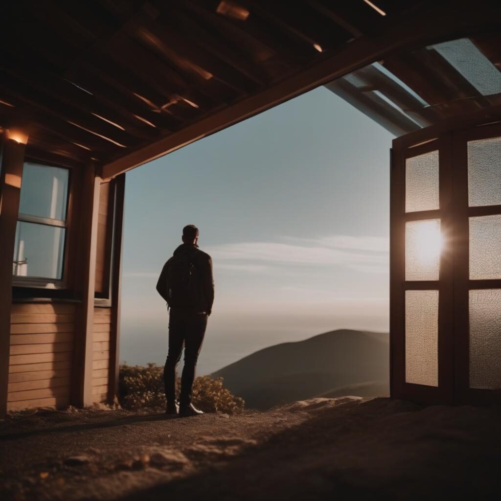 Individual reflecting on the HALT acronym to prevent relapse