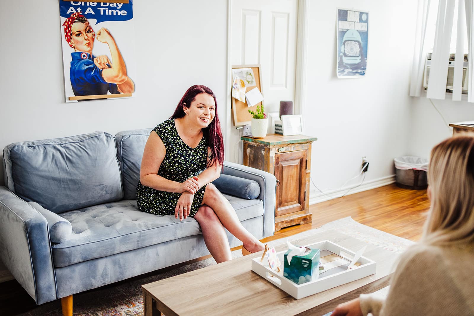 Women participating in a women’s addiction rehab program in Orange County